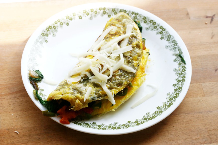 simple omelet ll workhardstayhappy.com